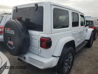 2023 Jeep Wrangler High Altitude z VIN 1C4HJXEG5PW508969, wystawiony jako Copart lot #74281654 z przebiegiem 5 191 mil mil oraz Nie do naprawy • Non repairable. Historia ofert i sprzedaży dostępna na DreamBid. Obrazek 3.