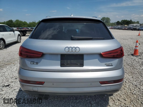 2017 Audi Q3 Premium z VIN WA1ECCFS8HR012695, wystawiony jako Copart lot #56799415 z przebiegiem 182 515 mil mil oraz Czysty tytuł • Clean title. Historia ofert i sprzedaży dostępna na DreamBid. Obrazek 6.