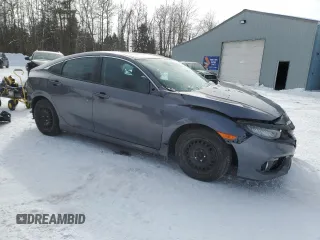 2020 Honda Civic Sedan Touring with VIN 2HGFC1F95LH103106, listed as a Copart auction lot 42615215 with 111,812 mi miles and Salvage Title. Bid and sale history available at carsss.com. Image 4.