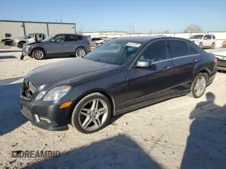 2011 Mercedes-Benz E 550 Luxury with VIN WDDHF7CB7BA310270, listed as a Copart auction lot 46918785 with 90,648 mi miles and Salvage Title. Bid and sale history available at DreamBid. Image 1.