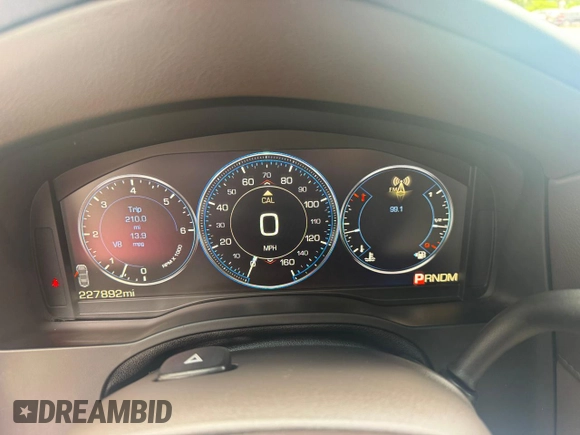 2015 Cadillac Escalade ESV Premium with VIN 1GYS4JKJ1FR272533, listed as a Copart auction lot 60347085 with 227,892 mi miles and Clean title. Bid and sale history available at DreamBid. Image 8.