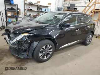 2016 Nissan Murano SL with VIN 5N1AZ2MH2GN120624, listed as a Copart auction lot 53107995 with 85,066 mi miles and Non repairable. Bid and sale history available at DreamBid. Image 1.
