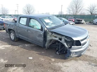2019 Chevrolet Colorado 4WD Work Truck with VIN 1GCGTBEN0K1266296, listed as a IAAI auction lot 41499877 with 133,474 mi miles. Bid and sale history available at carsss.com. Image 1.
