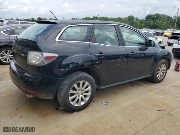 2011 Mazda CX-7 i SV with VIN JM3ER2A59B0395341, listed as a Copart auction lot 63393344 with 172,362 mi miles and Salvage Title. Bid and sale history available at carsss.com. Image 3.