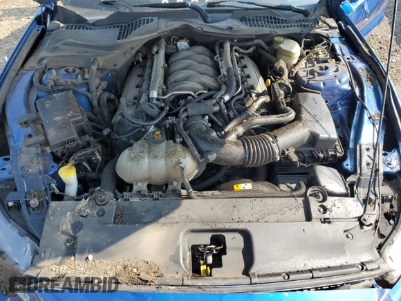2017 Ford Mustang GT с VIN 1FA6P8CF9H5343477, выставлен на аукционе Copart как лот 59979935 с пробегом 47 444 миль миль и Списание • Salvage title. История ставок и продаж доступна на DreamBid. Изображение 11.