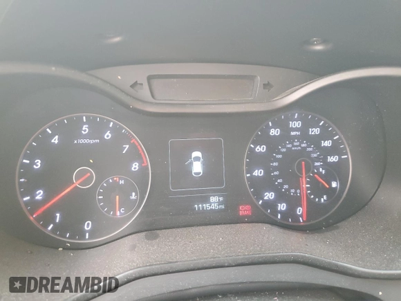 2016 Hyundai Veloster Turbo with VIN KMHTC6AEXGU262656, listed as a Copart auction lot 64466964 with 111,545 mi miles and Salvage Title. Bid and sale history available at carsss.com. Image 9.
