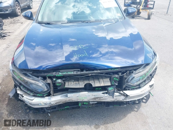 2020 Honda Accord EX-L with VIN 1HGCV3F55LA006332, listed as a IAAI auction lot 42174251 with 69,351 mi miles and . Bid and sale history available at DreamBid. Image 6.