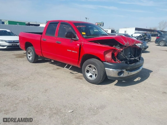 2006 Dodge Ram 1500 ST with VIN 1D7HA18K16J218887, listed as a IAAI auction lot 41532322 with 110,028 mi miles. Bid and sale history available at carsss.com. Image 1.