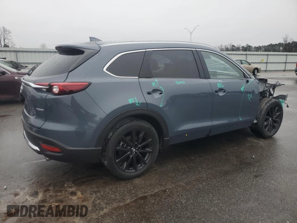 2022 Mazda CX-9 Grand Touring with VIN JM3TCBDY6N0613660, listed as a Copart auction lot 45168735 with 27,997 mi miles and Salvage Title. Bid and sale history available at carsss.com. Image 3.