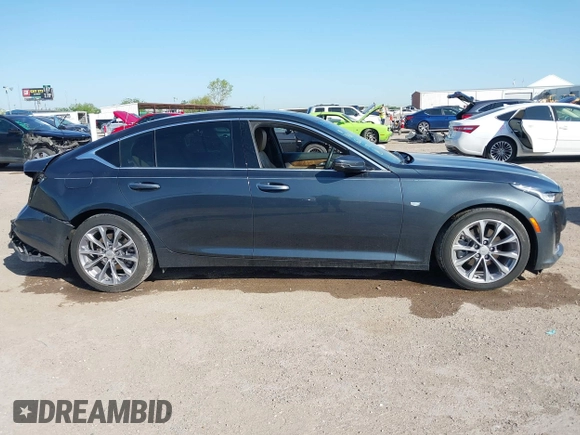 2021 Cadillac CT5 Premium Luxury with VIN 1G6DN5RK4M0115844, listed as a IAAI auction lot 42020524 with 52,226 mi miles. Bid and sale history available at carsss.com. Image 13.