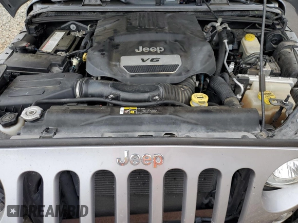 2017 Jeep Wrangler Unlimited Rubicon с VIN 1C4HJWFG9HL578146, выставлен на аукционе Copart как лот 60255635 с пробегом 103 592 миль миль и Списание • Salvage title. История ставок и продаж доступна на DreamBid. Изображение 11.