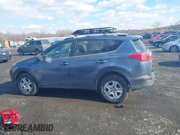 2014 Toyota RAV4 LE with VIN JTMBFREV1ED058764, listed as a IAAI auction lot 41420037 with 138,347 mi miles and . Bid and sale history available at DreamBid. Image 14.
