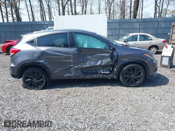 2022 Honda HR-V Sport with VIN 3CZRU6H16NM775705, listed as a IAAI auction lot 42024805 with Not Provided miles and . Bid and sale history available at carsss.com. Image 13.