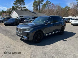 2019 BMW X7 xDrive50i z VIN 5UXCX4C58KLS36225, wystawiony jako Copart lot #53399425 z przebiegiem 111 593 mil mil oraz Czysty tytuł • Clean title. Historia ofert i sprzedaży dostępna na DreamBid. Obrazek 2.