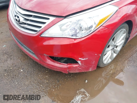 2014 Hyundai Azera Limited with VIN KMHFH4JG9EA419547, listed as a IAAI auction lot 41906777 with 134,100 mi miles and . Bid and sale history available at DreamBid. Image 6.