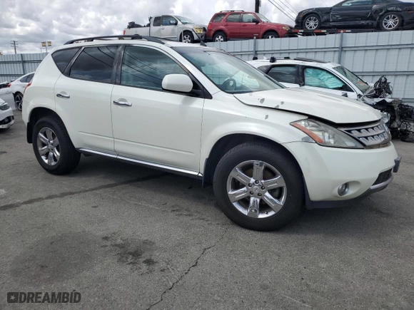 2006 Nissan Murano SL with VIN JN8AZ08T36W426381, listed as a Copart auction lot 51248315 with 260,360 mi miles and Salvage Title. Bid and sale history available at carsss.com. Image 4.
