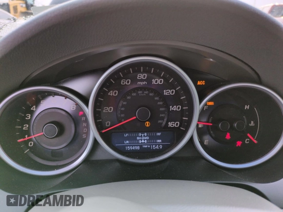 2011 Acura RL Technology with VIN JH4KB2F61BC000812, listed as a Copart auction lot 51350155 with 159,498 mi miles and Salvage Title. Bid and sale history available at DreamBid. Image 9.