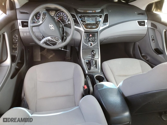 2015 Hyundai Elantra SE with VIN 5NPDH4AE1FH630357, listed as a Copart auction lot 50327355 with 114,596 mi miles and Salvage Title. Bid and sale history available at carsss.com. Image 8.