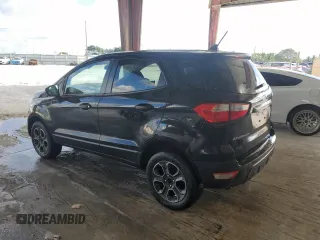 2020 Ford EcoSport S z VIN MAJ6S3FL5LC324464, wystawiony jako Copart lot #44580465 z przebiegiem 92 939 mil mil oraz Czysty tytuł • Clean title. Historia ofert i sprzedaży dostępna na DreamBid. Obrazek 2.
