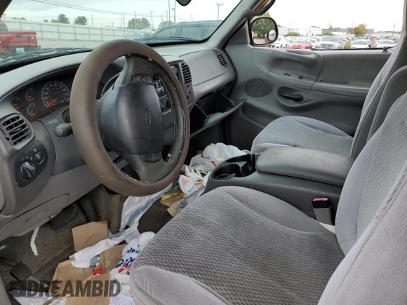 1997 Ford F-150 with VIN 1FTDX1763VNB02156, listed as a Copart auction lot 54305045 with 113,481 mi miles and Non repairable. Bid and sale history available at DreamBid. Image 8.