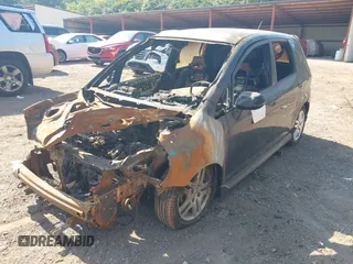 2007 Honda Fit Sport with VIN JHMGD37697S007377, listed as a IAAI auction lot 39046655 with Not provided miles and . Bid and sale history available at DreamBid. Image 2.