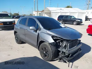 2020 Chevrolet Trax LS with VIN 3GNCJKSB7LL144101, listed as a IAAI auction lot 38708852 with 44,644 mi miles and . Bid and sale history available at DreamBid. Image 1.