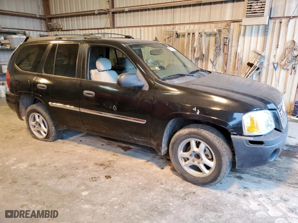 2007 GMC Envoy SLE with VIN 1GKDS13S672297700, listed as a Copart auction lot 86006174 with NaN miles and Salvage Title. Bid and sale history available at carsss.com. Image 4.