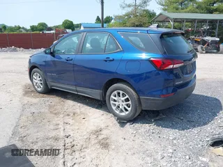 2022 Chevrolet Equinox LS with VIN 3GNAXHEV9NS212647, listed as a IAAI auction lot 42369372 with 31,561 mi miles and . Bid and sale history available at DreamBid. Image 3.