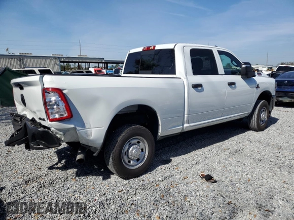 2024 Ram 2500 Tradesman with VIN 3C6UR5CL9RG276624, listed as a Copart auction lot 43788905 with 4,654 mi miles and Salvage Title. Bid and sale history available at carsss.com. Image 3.