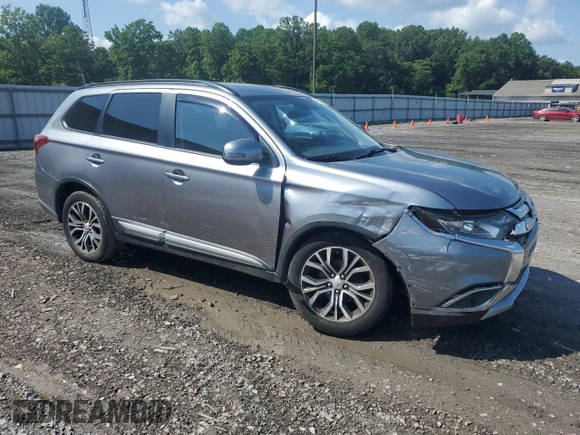 2016 Mitsubishi Outlander SE with VIN JA4AZ3A30GZ000679, listed as a Copart auction lot 61817885 with 81,316 mi miles and Salvage title. Bid and sale history available at DreamBid. Image 4.