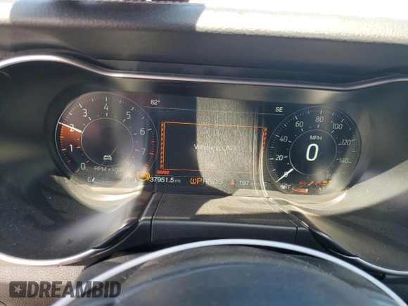2023 Ford Mustang EcoBoost с VIN 1FATP8UH3P5111426, выставлен на аукционе Copart как лот 60742125 с пробегом 37 951 миль миль и Списание • Salvage title. История ставок и продаж доступна на DreamBid. Изображение 9.
