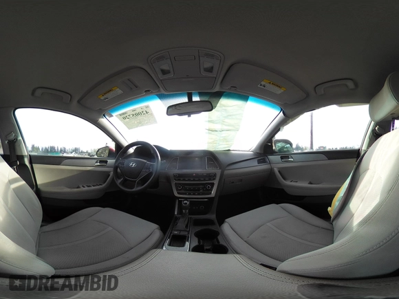 2016 Hyundai Sonata SE with VIN 5NPE24AF0GH261359, listed as a IAAI auction lot 42005720 with 100,889 mi miles and . Bid and sale history available at carsss.com. Image 18.