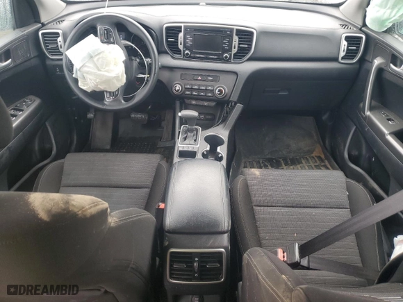 2017 Kia Sportage LX with VIN KNDPMCAC2H7114307, listed as a Copart auction lot 44273075 with 74,557 mi miles and Salvage Title. Bid and sale history available at carsss.com. Image 8.