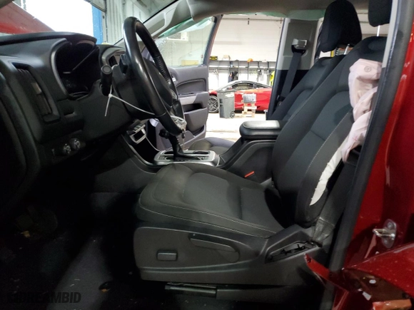 2019 Chevrolet Colorado 4WD LT with VIN 1GCGTCEN6K1123133, listed as a Copart auction lot 80714774 with 43,019 mi miles and Salvage Title. Bid and sale history available at carsss.com. Image 7.
