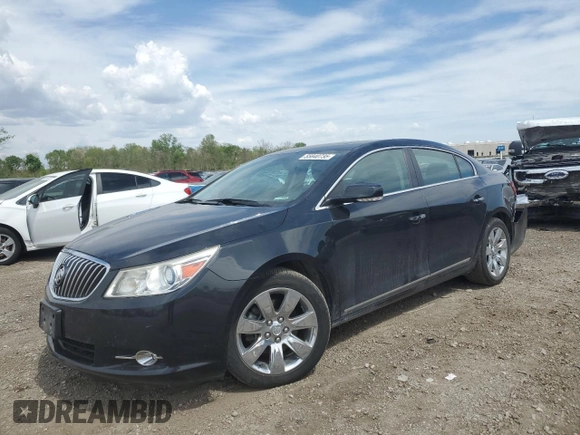 2013 Buick LaCrosse Premium 2 with VIN 1G4GH5E37DF123834, listed as a Copart auction lot 55840735 with 138,306 mi miles and Salvage title. Bid and sale history available at DreamBid. Image 1.