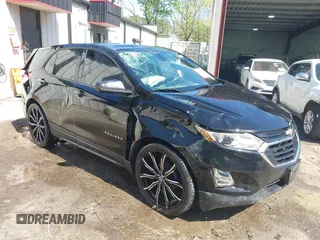 2019 Chevrolet Equinox LS with VIN 3GNAXHEV8KL400940, listed as a IAAI auction lot 41996664 with 140,430 mi miles. Bid and sale history available at carsss.com. Image 1.