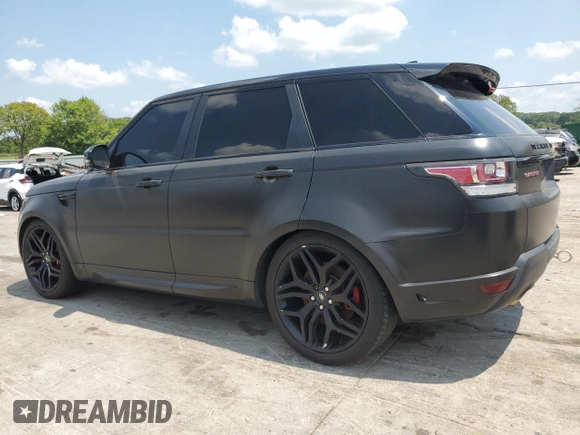 2017 Land Rover Range Rover Sport HSE Dynamic with VIN SALWV2FV5HA687274, listed as a Copart auction lot 65390814 with 104,554 mi miles and Salvage title. Bid and sale history available at DreamBid. Image 2.