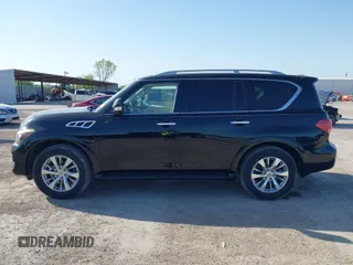 2017 Infiniti QX80 with VIN JN8AZ2NF4H9640940, listed as a IAAI auction lot 42006857 with 86,045 mi miles and . Bid and sale history available at DreamBid. Image 14.