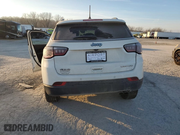 2021 Jeep Compass Limited with VIN 3C4NJDCB2MT512259, listed as a Copart auction lot 87274834 with Not Provided miles and Salvage Title. Bid and sale history available at carsss.com. Image 6.