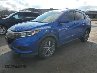 2021 Honda HR-V EX-L with VIN 3CZRU5H79MM705631, listed as a Copart auction lot 86792974 with 44,864 mi miles and Salvage Title. Bid and sale history available at carsss.com. Image 1.