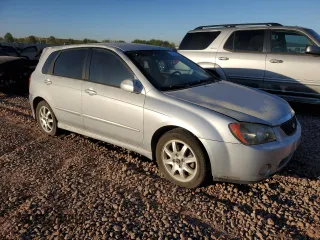 2005 Kia Spectra with VIN KNAFE161955103152, listed as a Copart auction lot 78554024 with 110,142 mi miles and Clean Title. Bid and sale history available at carsss.com. Image 4.