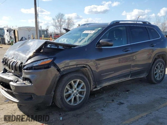 2014 Jeep Cherokee Latitude with VIN 1C4PJMCS6EW230436, listed as a Copart auction lot 50767545 with 44,238 mi miles and Salvage Title. Bid and sale history available at carsss.com. Image 1.