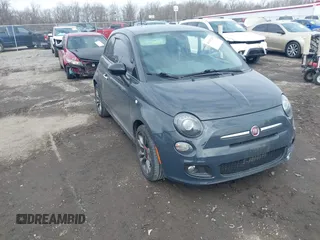 2017 FIAT 500 Pop with VIN 3C3CFFKR0HT699966, listed as a IAAI auction lot 41652208 with 101,229 mi miles. Bid and sale history available at carsss.com. Image 1.