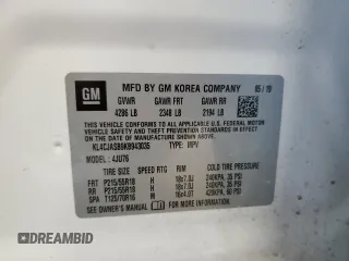 2019 Buick Encore Preferred with VIN KL4CJASB9KB943035, listed as a Copart auction lot 53169025 with 66,995 mi miles and Clean Title. Bid and sale history available at carsss.com. Image 13.