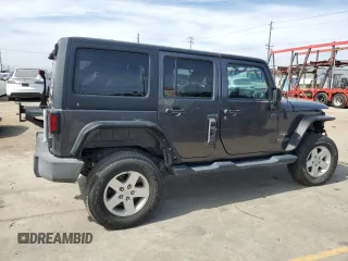 2018 Jeep Wrangler JK Unlimited Sahara with VIN 1C4HJWEG7JL921866, listed as a Copart auction lot 69345464 with 58,990 mi miles and Salvage Title. Bid and sale history available at carsss.com. Image 3.