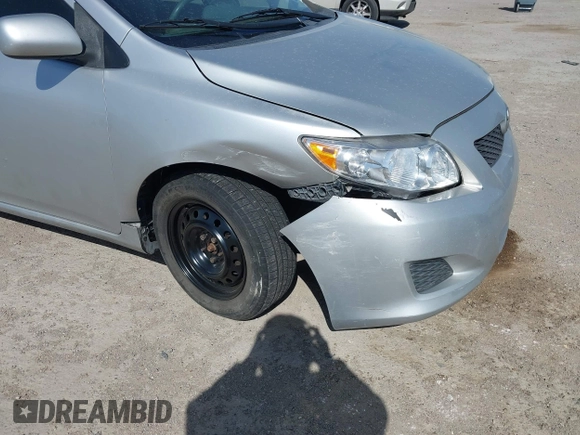 2010 Toyota Corolla with VIN JTDBU4EE1AJ069302, listed as a IAAI auction lot 41854288 with 196,844 mi miles. Bid and sale history available at carsss.com. Image 6.