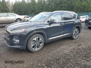 2019 Hyundai Santa Fe Limited z VIN 5NMS5CAA6KH016015, wystawiony jako Copart lot #48575205 z przebiegiem 85 223 mil mil oraz Szkoda całkowita • Salvage title. Historia ofert i sprzedaży dostępna na DreamBid. Obrazek 1.