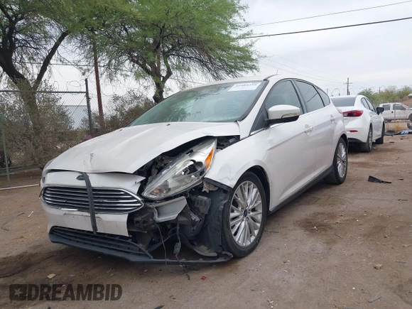 2016 Ford Focus Titanium with VIN 1FADP3N27GL319497, listed as a IAAI auction lot 42385359 with Not provided miles and . Bid and sale history available at DreamBid. Image 6.