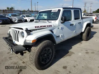 2021 Jeep Gladiator Sport S z VIN 1C6HJTAG3ML508147, wystawiony jako Copart lot #56986865 z przebiegiem 43 407 mil mil oraz Szkody całkowita. Historia ofert i sprzedaży dostępna na DreamBid. Obrazek 1.