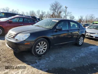2010 Chrysler Sebring Limited with VIN 1C3CC5FB4AN111539, listed as a Copart auction lot 87454994 with 53,979 mi miles and Salvage Title. Bid and sale history available at carsss.com. Image 1.